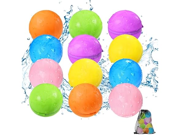 KOKODI Reusable Water Balloons 12 PCS