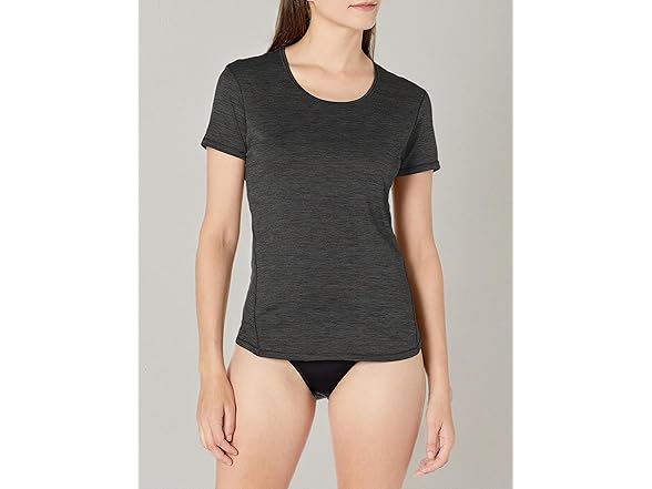 Kanu Surf Women's Heather Black Rashguard (XL)