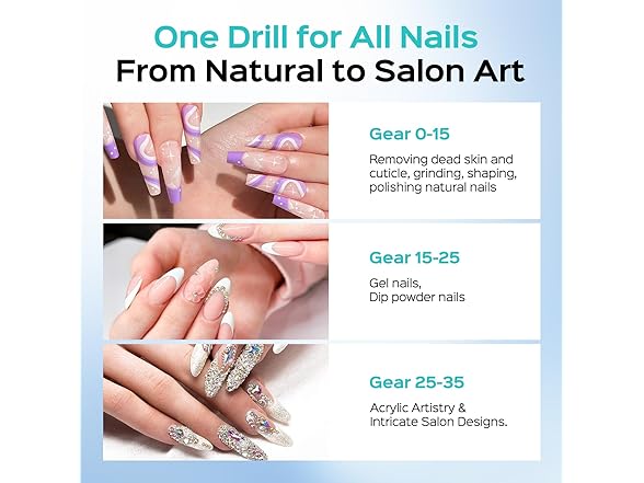 COSLUS E50 Electric Nail Drill