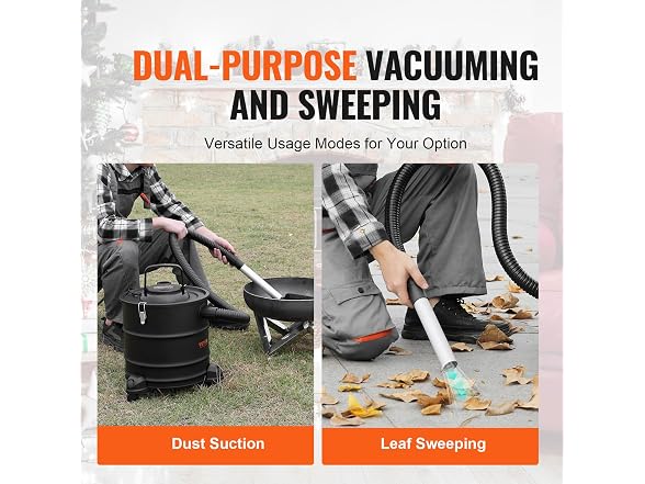 VEVOR Ash 5Gal Vacuum Cleaner