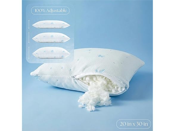 Snuze Signature Adjustable Bed Pillow