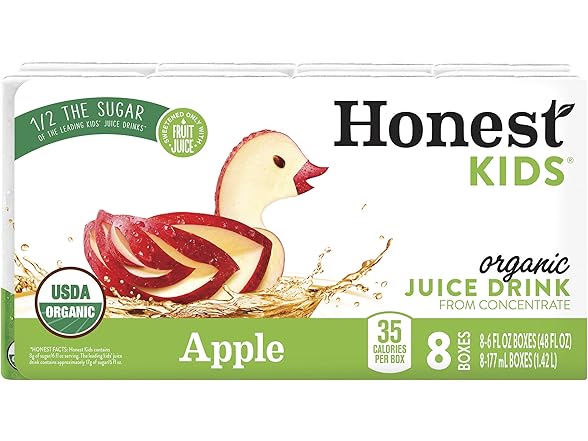 Honest Kids Apple 8pk