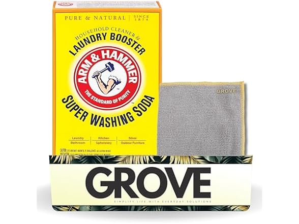 Detergent Booster Cleaner Powder 55 oz Bundle