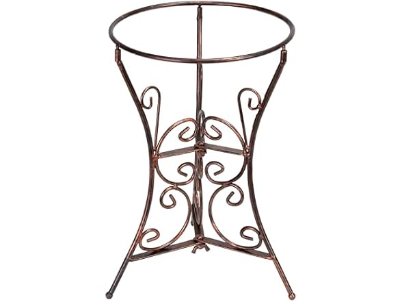 Sunnydaze Bronze Steel Gazing Ball Stand