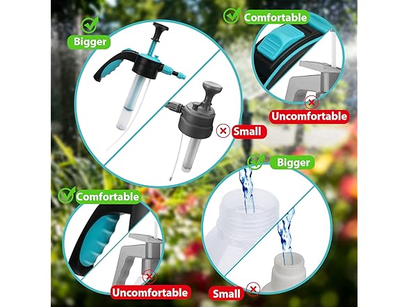 Itisll Manual Garden Sprayer 360 Degree
