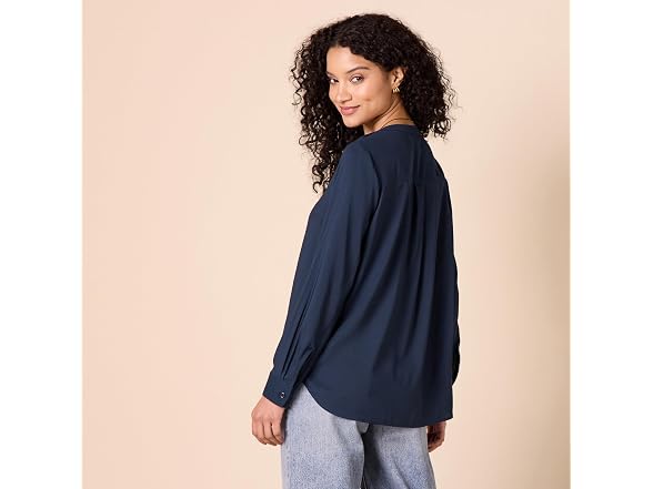 Amazon Essentials Women Georgette Long Blouse