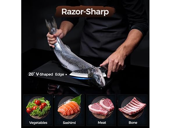 Cleaver Butcher Knife Set of 13