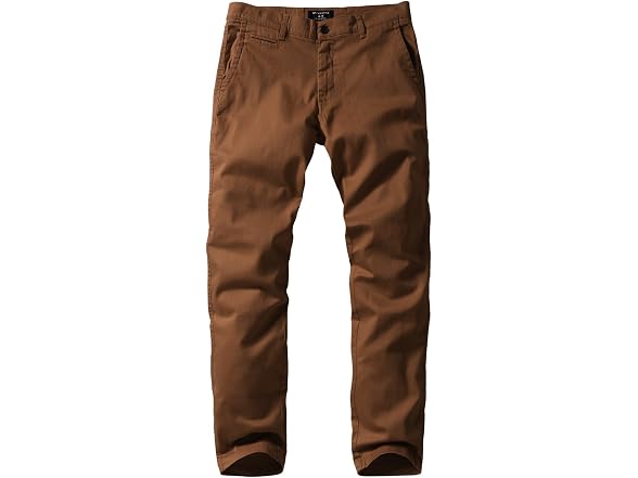 Match Men (34) Slim-Tapered Flat-Front