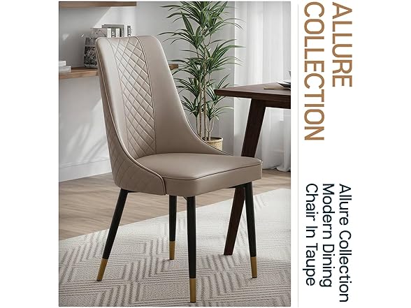 LeisureMod Allure Dining Chair