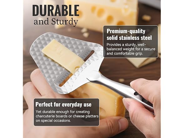 ALIKITCN Stainless Steel Cheese Plane