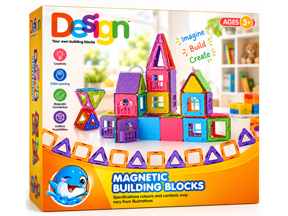 Tiles Magnetic Master Building Block