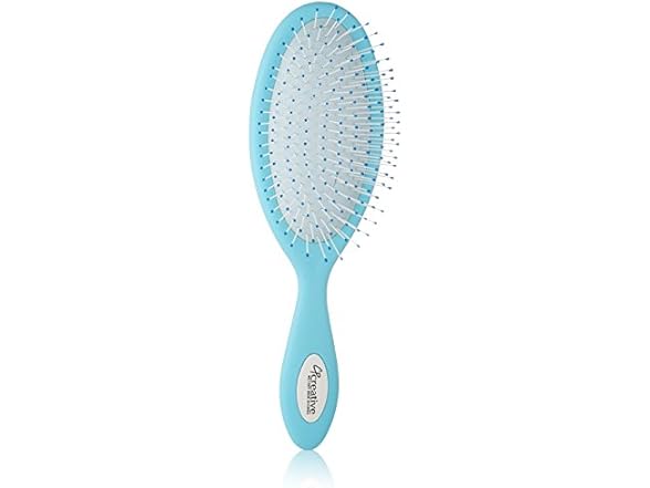 Wet/Dry Detangling Hair Brush -Blue