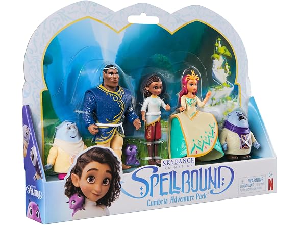 Spellbound Lumbria Adventure 6-Pack Collectible Figures