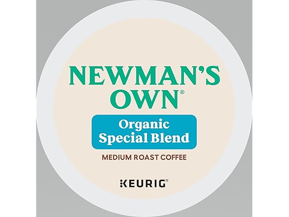 96CT Newman's Own Organics Special Blend K-Cups