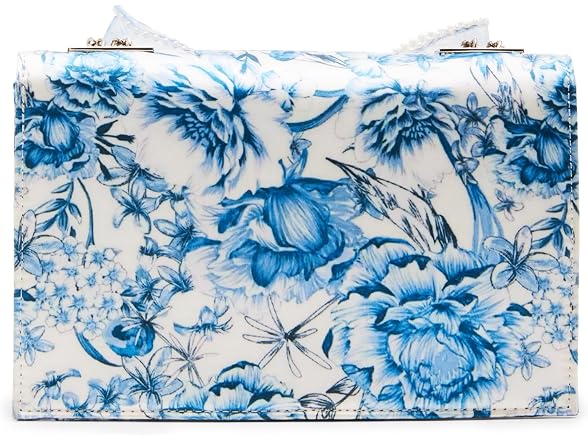 Betsey Johnson Pearl Trimmed Bow Bag