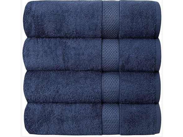 Pleasant Home 4 Pack Bath Towels Set