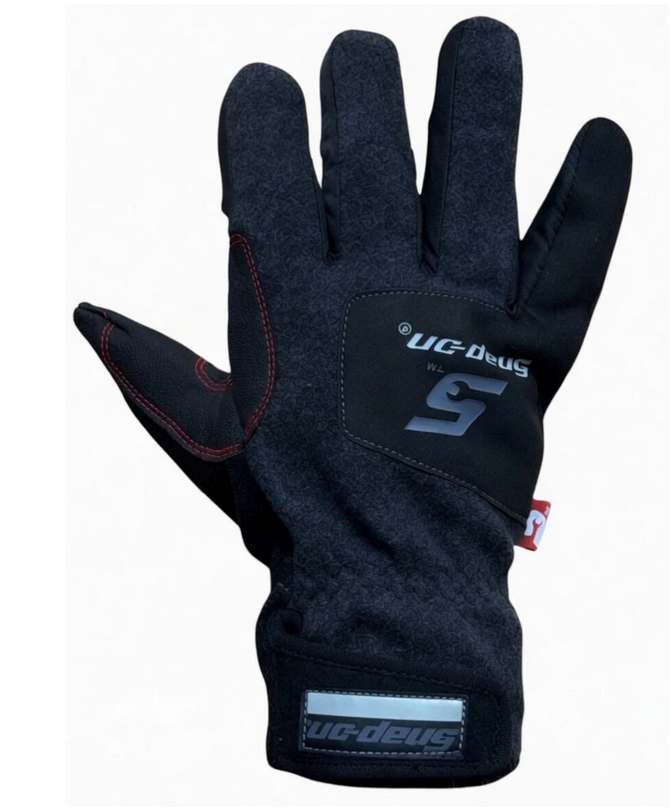(2 Pairs) Snap-On Wind Resistant Dual Layer Gloves - Gallery 4