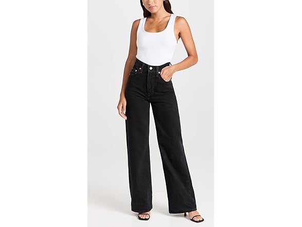 Levi's Women's Ribcage Wide Leg Jeans (29)