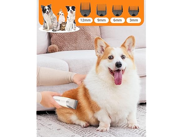 Simple Way 6 in 1 Pet Grooming Vacuum Kit