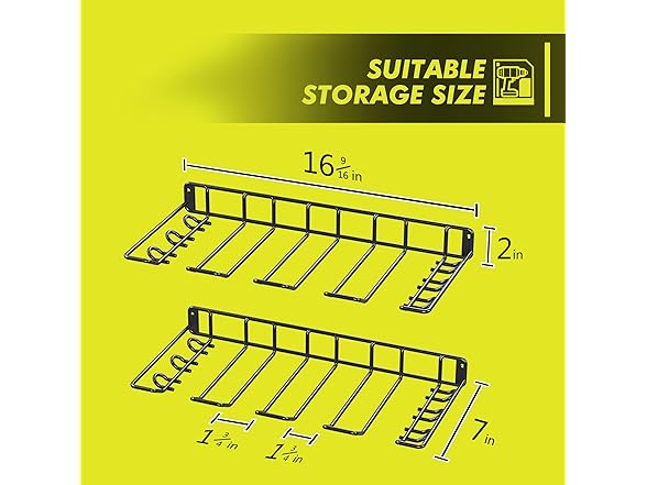 4 Pack Power Drill Tool Organizer