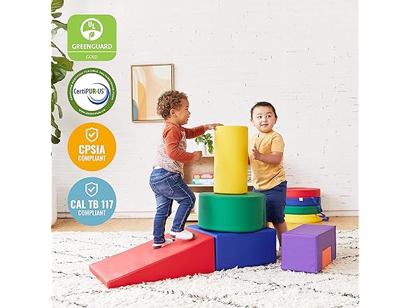 ECR4Kids SoftZone Crawl and Climb Playtime Playset