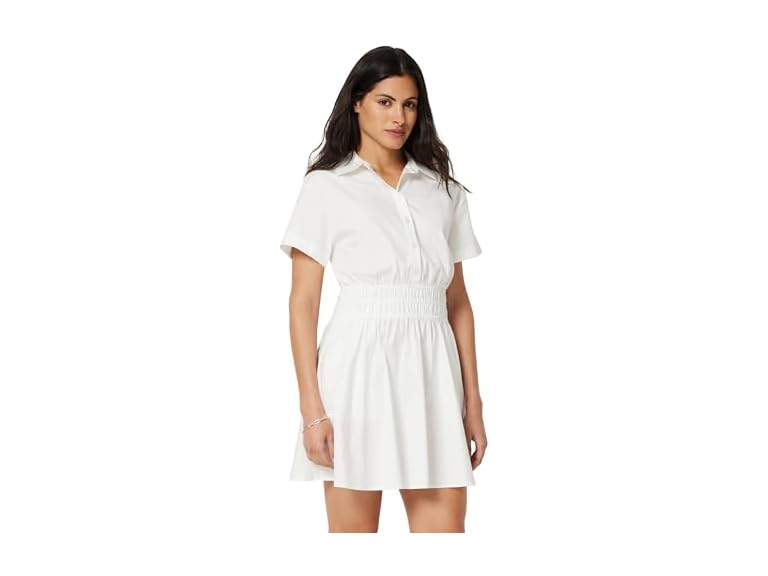 Amazon Essentials Women Flare Cotton Poplin Dress - Gallery 7