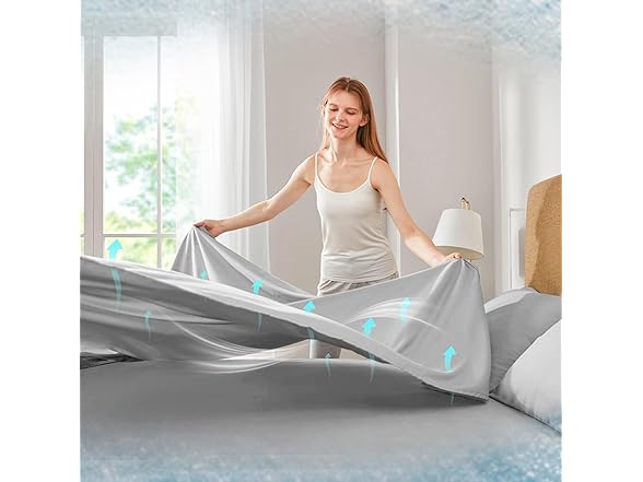 Comfort Spaces Coolmax Moisture Wicking Sheet Set, TwinXL