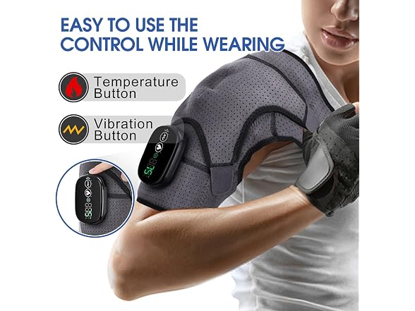 AFDEAL Cordless Shoulder Heating Pad