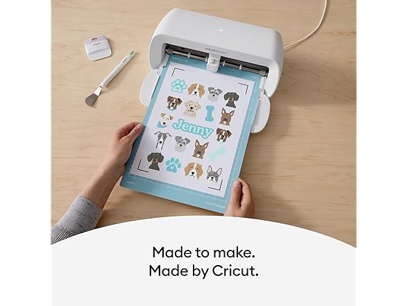 Cricut Printable Waterproof Sticker Set - Transparent