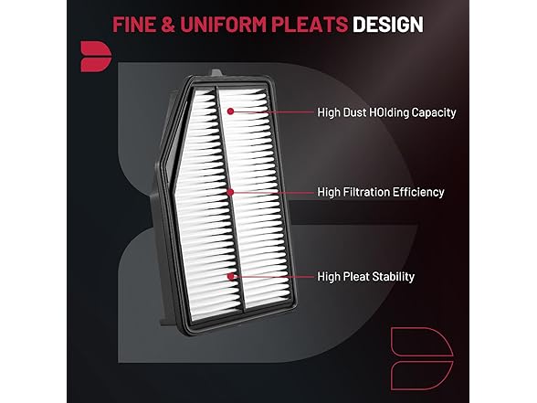 Engine Air Filter Compatible with Honda