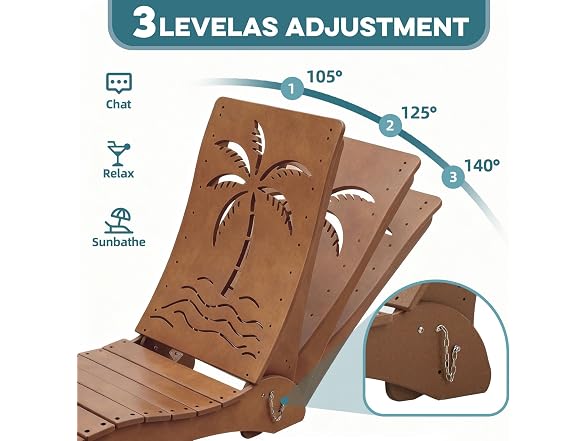 in Pool Lounge Chairs Set of 2