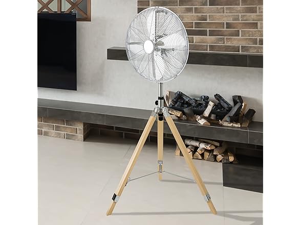 Simple Deluxe Retro Tripod Fan