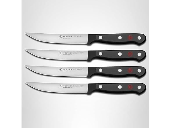 WUSTHOF Gourmet 4-Piece Steak Knife Set