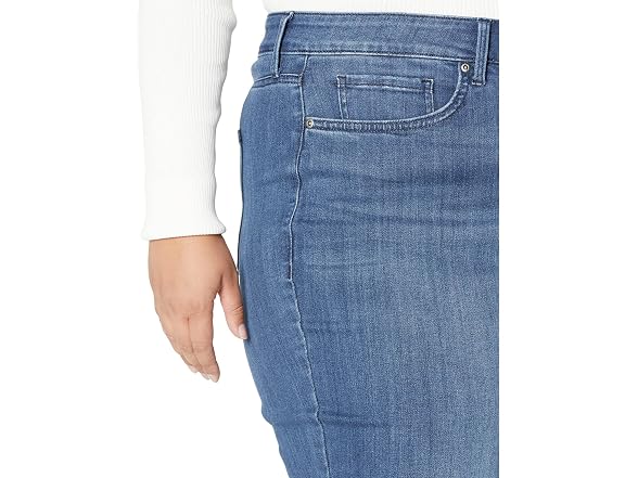Nydj (14) High Straight Released Hem Rendezvous