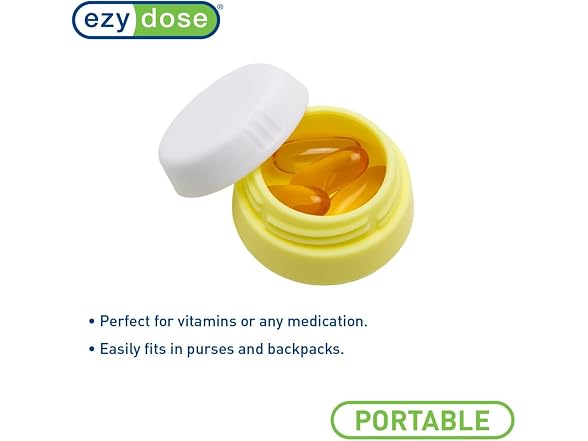 Ezy Dose Silicone Storage Jars 3 Pack