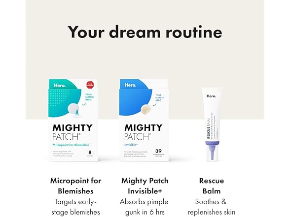 3PK Mighty Patch™ Invisible+ (24 Medium & 15 Small)