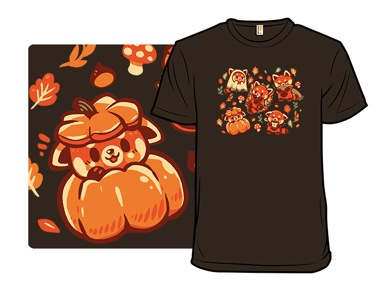 Red Panda Autumn Time