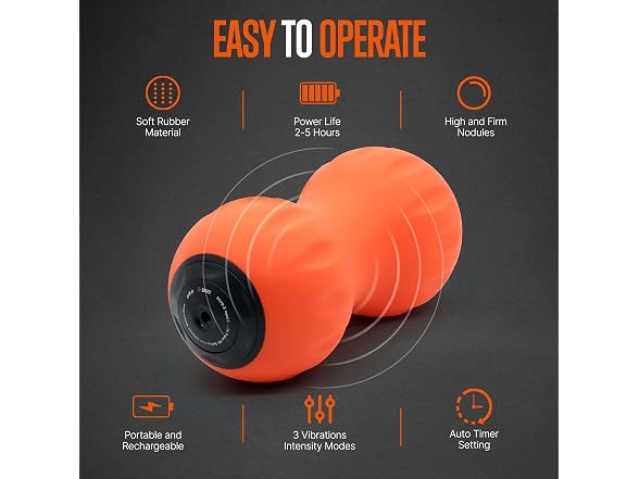 SQUATZ Peanut Wireless Vibrating Massage Ball 3