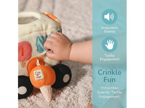 Hape Sensory Scoop Ice Cream Truck