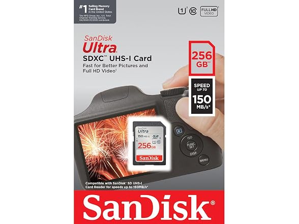 SanDisk Ultra 256GB SDXC UHS-I Card