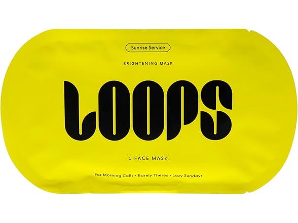 LOOPS SUNRISE SERVICE - Brightening Hydrogel Face Mask