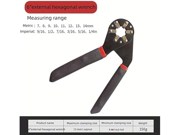 Generic AAP-Auto-081 Adjustable Wrench
