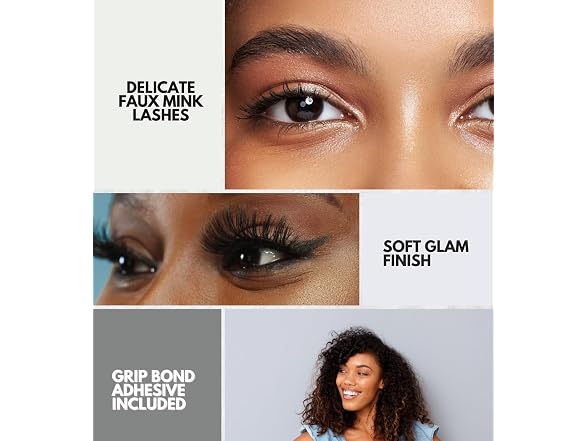 Ebin Cloud Euphoria Aura Lashes 3 Pk and Glue