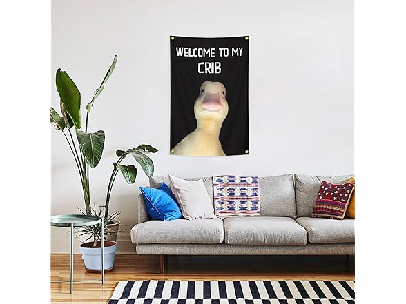 Generic Fun Poster Welcome to My Crib