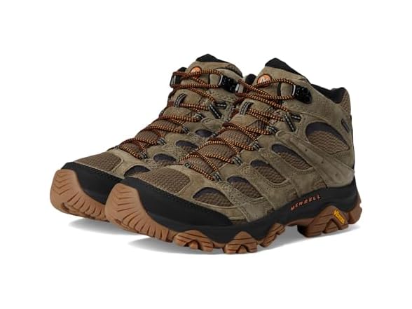 Merrell Men's Moab 3 Mid Waterproof Hiking Boots (7.5)