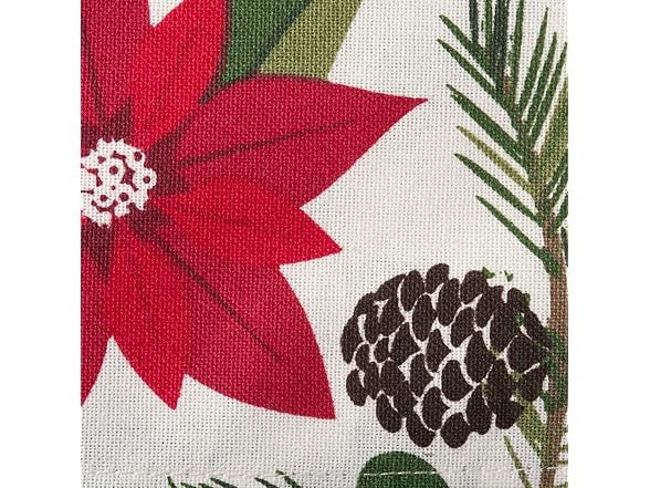 DII Poinsettia Table Runner 14x72