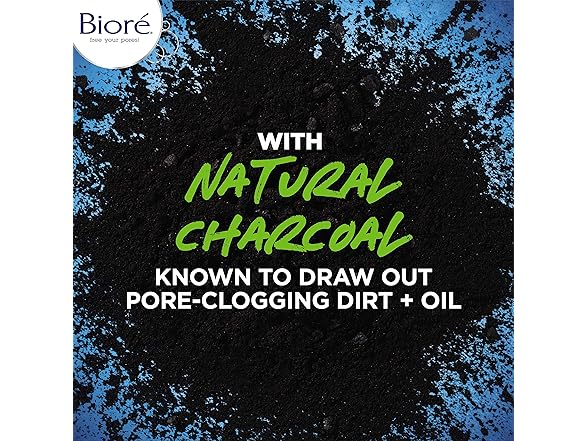 Bioré Deep Pore Charcoal Daily Face Wash