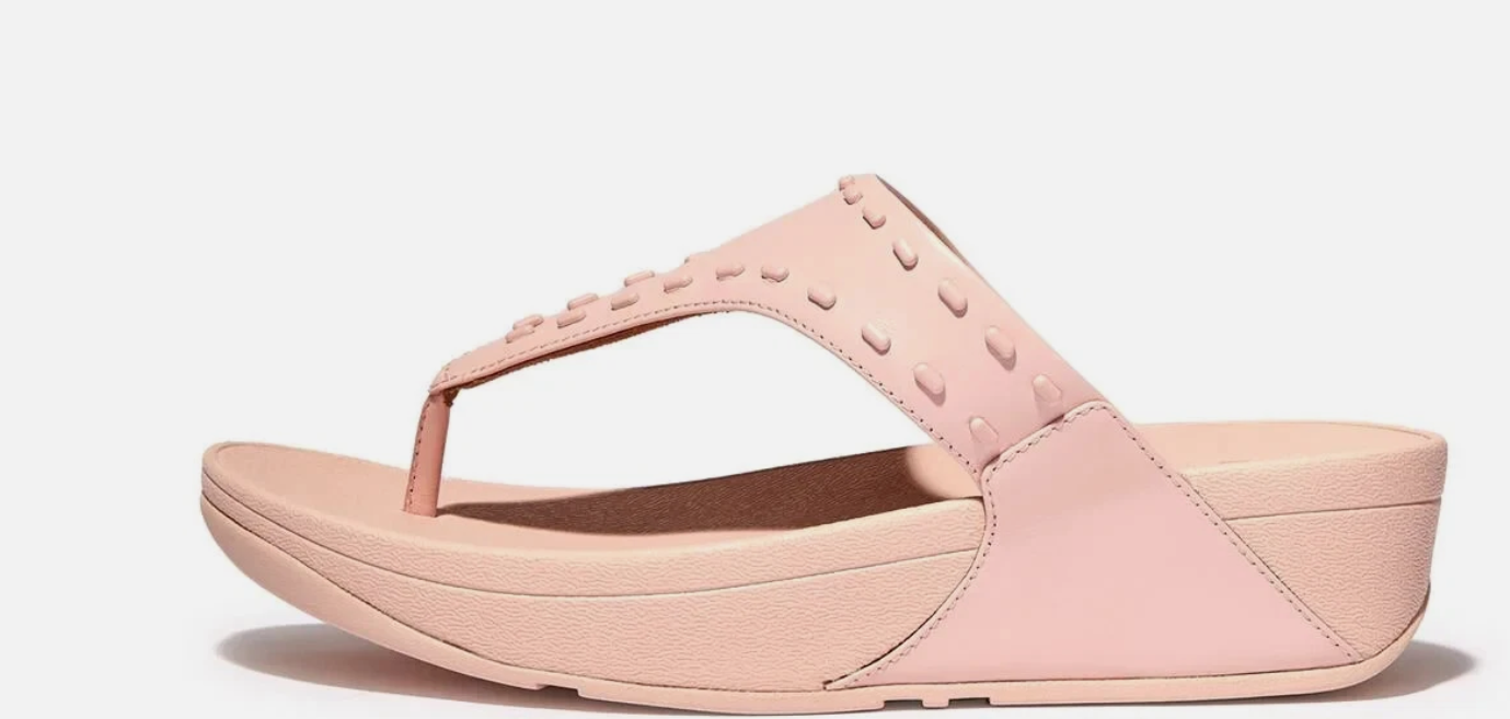 FitFlop Lulu Rubber-Stud Toe Post Sandals - Gallery 10