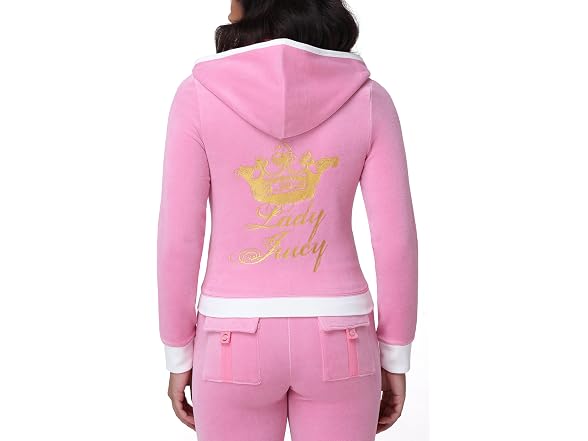 Juicy Couture Heritage Zip Front Hoodie