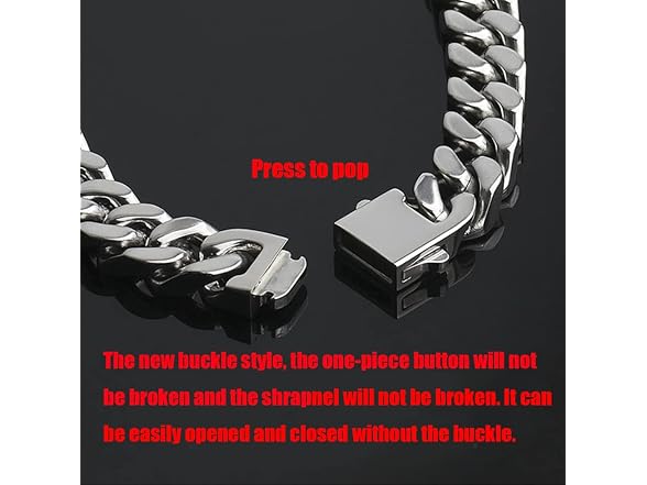 Mens Steel Cuban Link